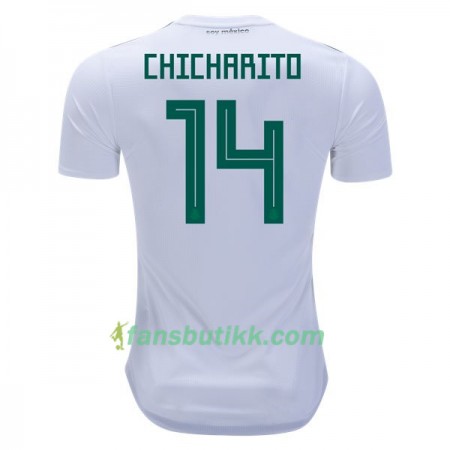 Fotball-VM 2018 Mexico drakt Chicharito 14 Bortetrøye